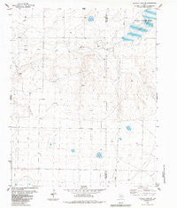 Buffalo Lake SW Texas Historical topographic map, 1:24000 scale, 7.5 X 7.5 Minute, Year 1984