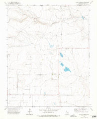 Buffalo Springs Texas Historical topographic map, 1:24000 scale, 7.5 X 7.5 Minute, Year 1973