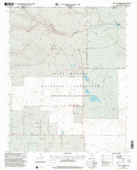 Buffalo Springs Texas Historical topographic map, 1:24000 scale, 7.5 X 7.5 Minute, Year 1998