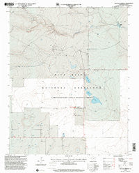 Buffalo Springs Texas Historical topographic map, 1:24000 scale, 7.5 X 7.5 Minute, Year 1998