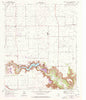 Buffalo Springs Lake Texas Historical topographic map, 1:24000 scale, 7.5 X 7.5 Minute, Year 1965