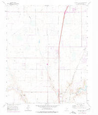 Buffalo Stadium Texas Historical topographic map, 1:24000 scale, 7.5 X 7.5 Minute, Year 1960
