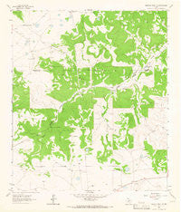 Buffalo Well NW Texas Historical topographic map, 1:24000 scale, 7.5 X 7.5 Minute, Year 1963