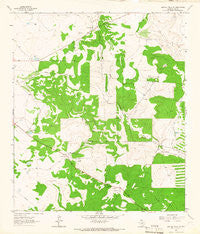 Buffalo Well SW Texas Historical topographic map, 1:24000 scale, 7.5 X 7.5 Minute, Year 1963