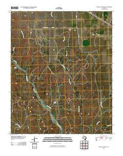 Buffalo Arroyo Texas Historical topographic map, 1:24000 scale, 7.5 X 7.5 Minute, Year 2010
