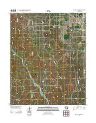Buffalo Arroyo Texas Historical topographic map, 1:24000 scale, 7.5 X 7.5 Minute, Year 2012