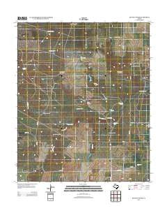 Buffalo Creek Texas Historical topographic map, 1:24000 scale, 7.5 X 7.5 Minute, Year 2012