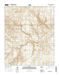 Buffalo Creek Texas Current topographic map, 1:24000 scale, 7.5 X 7.5 Minute, Year 2016