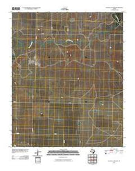 Buffalo Lake SW Texas Historical topographic map, 1:24000 scale, 7.5 X 7.5 Minute, Year 2010