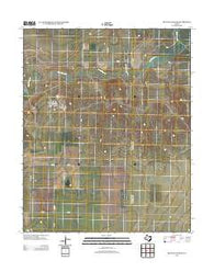 Buffalo Lake SW Texas Historical topographic map, 1:24000 scale, 7.5 X 7.5 Minute, Year 2012