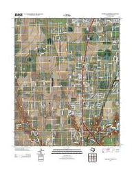Buffalo Stadium Texas Historical topographic map, 1:24000 scale, 7.5 X 7.5 Minute, Year 2012