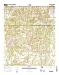 Buffalo Well Texas Current topographic map, 1:24000 scale, 7.5 X 7.5 Minute, Year 2016