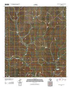 Buffalo Well SE Texas Historical topographic map, 1:24000 scale, 7.5 X 7.5 Minute, Year 2010