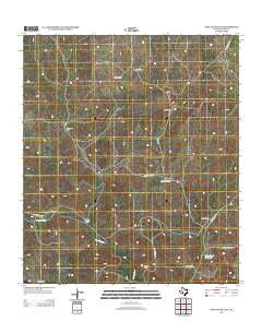 Buffalo Well SE Texas Historical topographic map, 1:24000 scale, 7.5 X 7.5 Minute, Year 2012