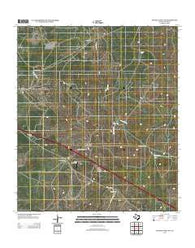 Buffalo Well SW Texas Historical topographic map, 1:24000 scale, 7.5 X 7.5 Minute, Year 2012