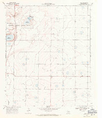 Bula Texas Historical topographic map, 1:24000 scale, 7.5 X 7.5 Minute, Year 1968