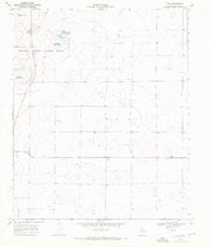 Bula Texas Historical topographic map, 1:24000 scale, 7.5 X 7.5 Minute, Year 1968