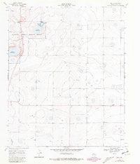 Bula Texas Historical topographic map, 1:24000 scale, 7.5 X 7.5 Minute, Year 1968