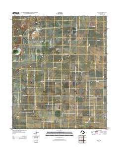 Bula Texas Historical topographic map, 1:24000 scale, 7.5 X 7.5 Minute, Year 2012