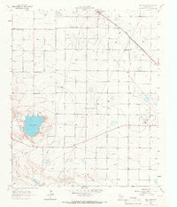 Bull Lake Texas Historical topographic map, 1:24000 scale, 7.5 X 7.5 Minute, Year 1964