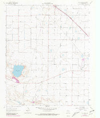Bull Lake Texas Historical topographic map, 1:24000 scale, 7.5 X 7.5 Minute, Year 1964