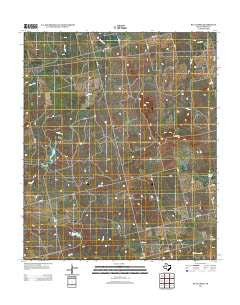 Bull Creek Texas Historical topographic map, 1:24000 scale, 7.5 X 7.5 Minute, Year 2012