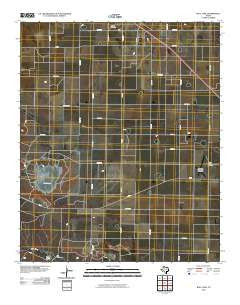 Bull Lake Texas Historical topographic map, 1:24000 scale, 7.5 X 7.5 Minute, Year 2010