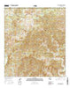 Bull Waterhole Texas Current topographic map, 1:24000 scale, 7.5 X 7.5 Minute, Year 2016