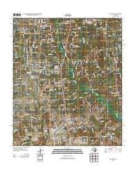 Bullard Texas Historical topographic map, 1:24000 scale, 7.5 X 7.5 Minute, Year 2012