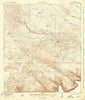 Bullis Gap Texas Historical topographic map, 1:62500 scale, 15 X 15 Minute, Year 1918