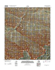 Bullis Gap Texas Historical topographic map, 1:24000 scale, 7.5 X 7.5 Minute, Year 2013