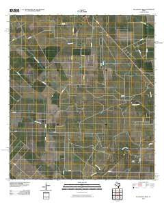 Bullshead Creek Texas Historical topographic map, 1:24000 scale, 7.5 X 7.5 Minute, Year 2010
