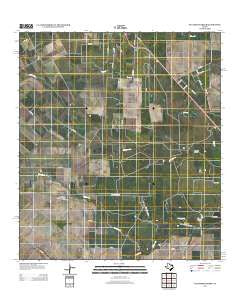 Bullshead Creek Texas Historical topographic map, 1:24000 scale, 7.5 X 7.5 Minute, Year 2013