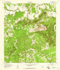 Bulverde Texas Historical topographic map, 1:24000 scale, 7.5 X 7.5 Minute, Year 1953