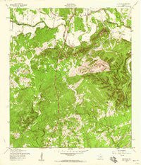 Bulverde Texas Historical topographic map, 1:24000 scale, 7.5 X 7.5 Minute, Year 1953