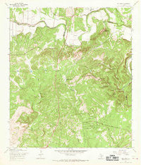 Bulverde Texas Historical topographic map, 1:24000 scale, 7.5 X 7.5 Minute, Year 1967