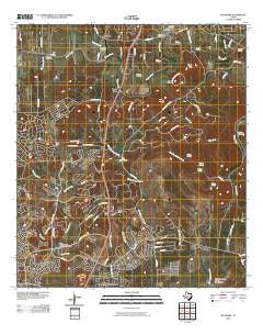 Bulverde Texas Historical topographic map, 1:24000 scale, 7.5 X 7.5 Minute, Year 2010