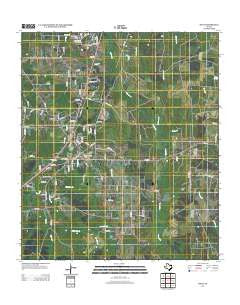 Buna Texas Historical topographic map, 1:24000 scale, 7.5 X 7.5 Minute, Year 2012