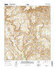 Bunker Hill Texas Current topographic map, 1:24000 scale, 7.5 X 7.5 Minute, Year 2016