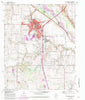 Burkburnett Texas Historical topographic map, 1:24000 scale, 7.5 X 7.5 Minute, Year 1972