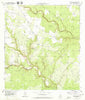 Burkes Ridge Texas Historical topographic map, 1:24000 scale, 7.5 X 7.5 Minute, Year 1979
