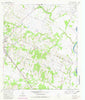 Burleigh Texas Historical topographic map, 1:24000 scale, 7.5 X 7.5 Minute, Year 1961