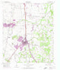Burleson Texas Historical topographic map, 1:24000 scale, 7.5 X 7.5 Minute, Year 1955