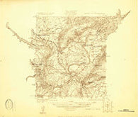 Burnet 3-b Texas Historical topographic map, 1:48000 scale, 7.5 X 7.5 Minute, Year 1925