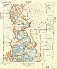 Burnett Bay Texas Historical topographic map, 1:31680 scale, 7.5 X 7.5 Minute, Year 1920