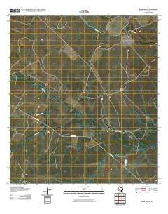 Burns Ranch Texas Historical topographic map, 1:24000 scale, 7.5 X 7.5 Minute, Year 2010