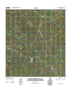Burns Ranch Texas Historical topographic map, 1:24000 scale, 7.5 X 7.5 Minute, Year 2013