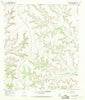 Burnt Canyon Texas Historical topographic map, 1:24000 scale, 7.5 X 7.5 Minute, Year 1967