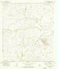 Burnt Spring Hills Texas Historical topographic map, 1:24000 scale, 7.5 X 7.5 Minute, Year 1973