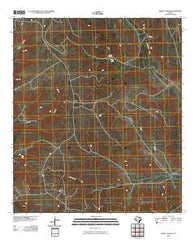 Burnt Canyon Texas Historical topographic map, 1:24000 scale, 7.5 X 7.5 Minute, Year 2010